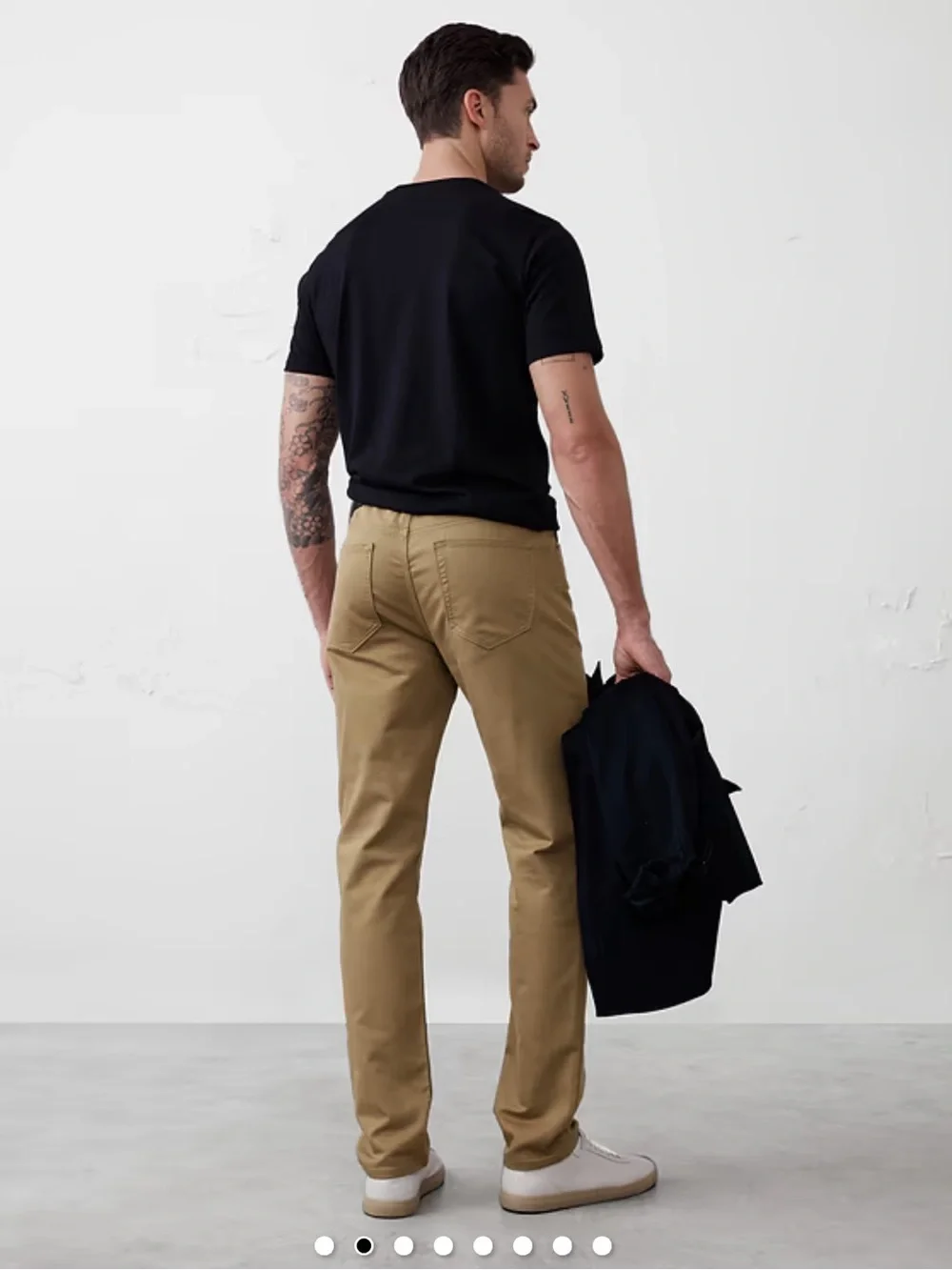 Banana Republic Traveler Slim Fit Pants - Brown